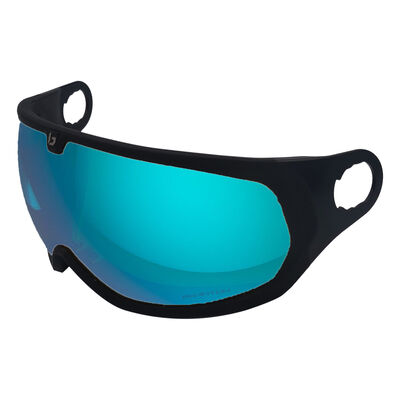 REPLACEMENT LENS VISOR V-LINE, Black Matte-Phantom Blue Cat 1 to 3, hi-res